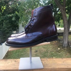 Allen Edmonds Cordovan Dalton boot. Dainties sole.
